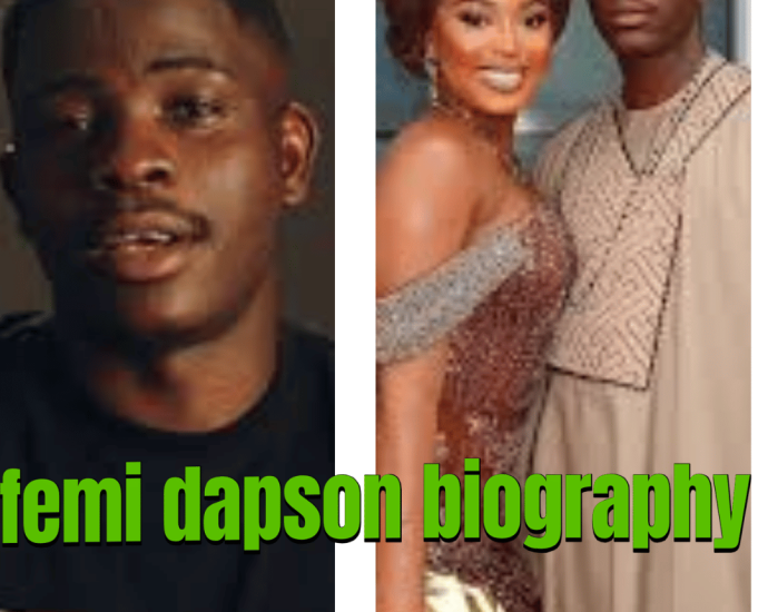 Femi Dapson Net Worth in 2026: Biography, Age, Career, Wife, and Success Story